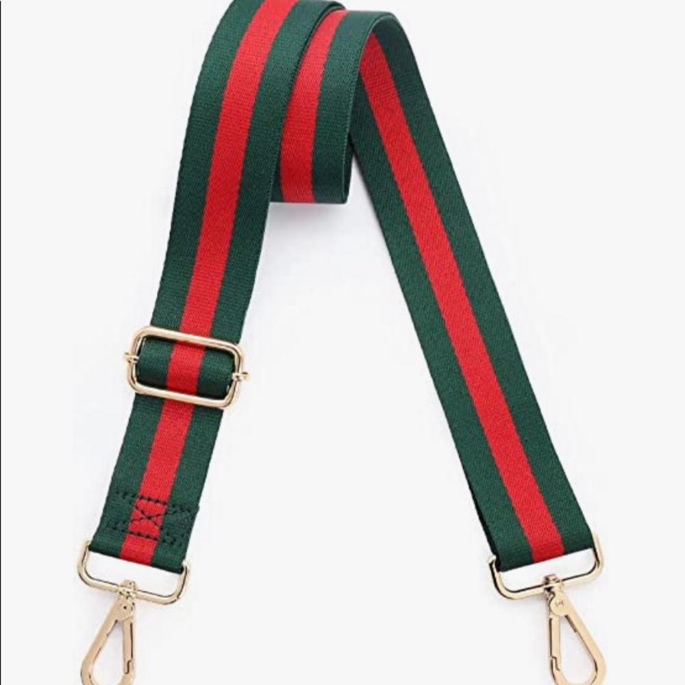 NWT Purse Strap Replacement Crossbody Handbag Stripe Wide Adjustable